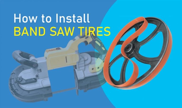 How to Install Band Saw Tires